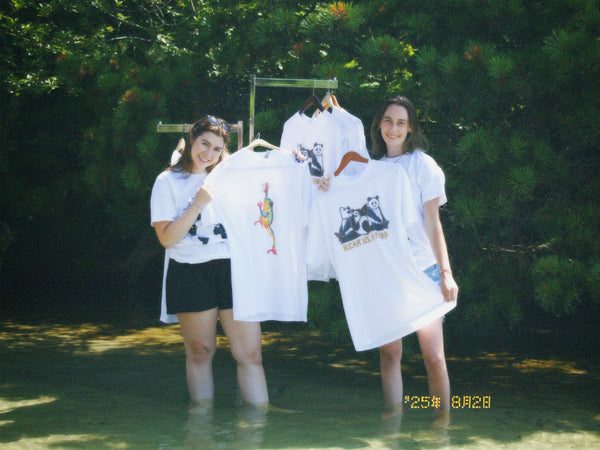 Community member wearing Human-i-Tees
